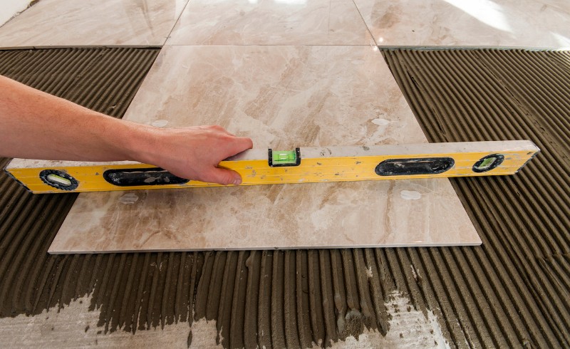 TILE floor INSTALLATION