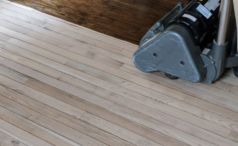 hardwood repair and refinishing